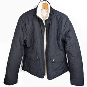 LOVE TREE Reversible Quilted Teddy Bear Jacket NWT Sz L